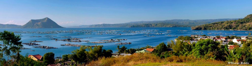 Lake Taal & Taal Volcano

A caldera lake, formed by massive eruptions, is famous for its island within a lake, within an island, in the province of Batangas, Philippines.
